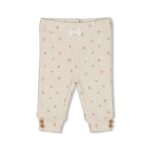 Broek rib AOP - Little Rosebud