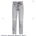 Glennis Straight Medium Grey