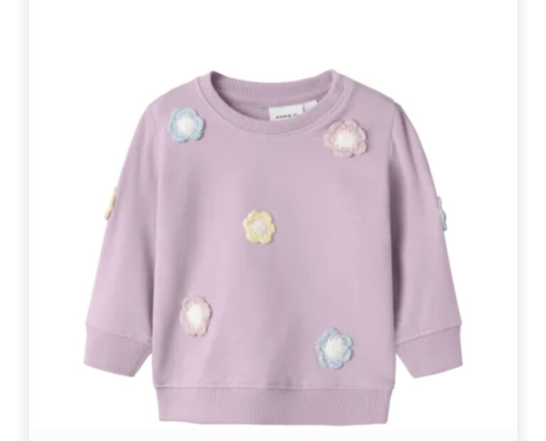 NBFTELLA LS SWEAT BRU - Afbeelding 2