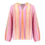 blouse stripe multicolour