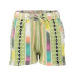 short fancy woven multicolour