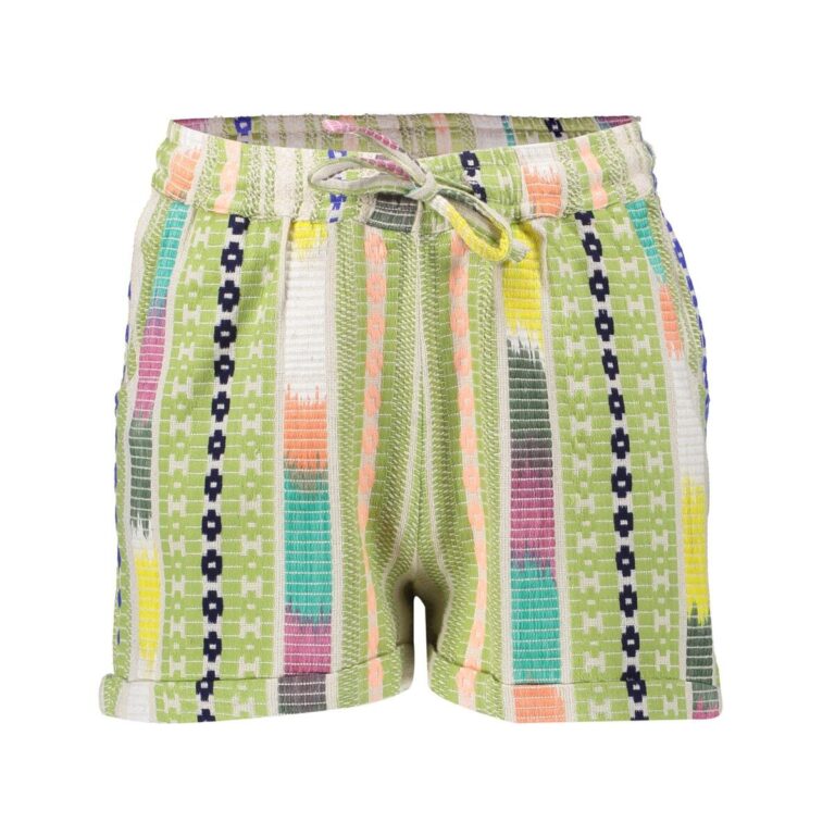short fancy woven multicolour