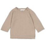 Overslag sweater gebreid - Essentia