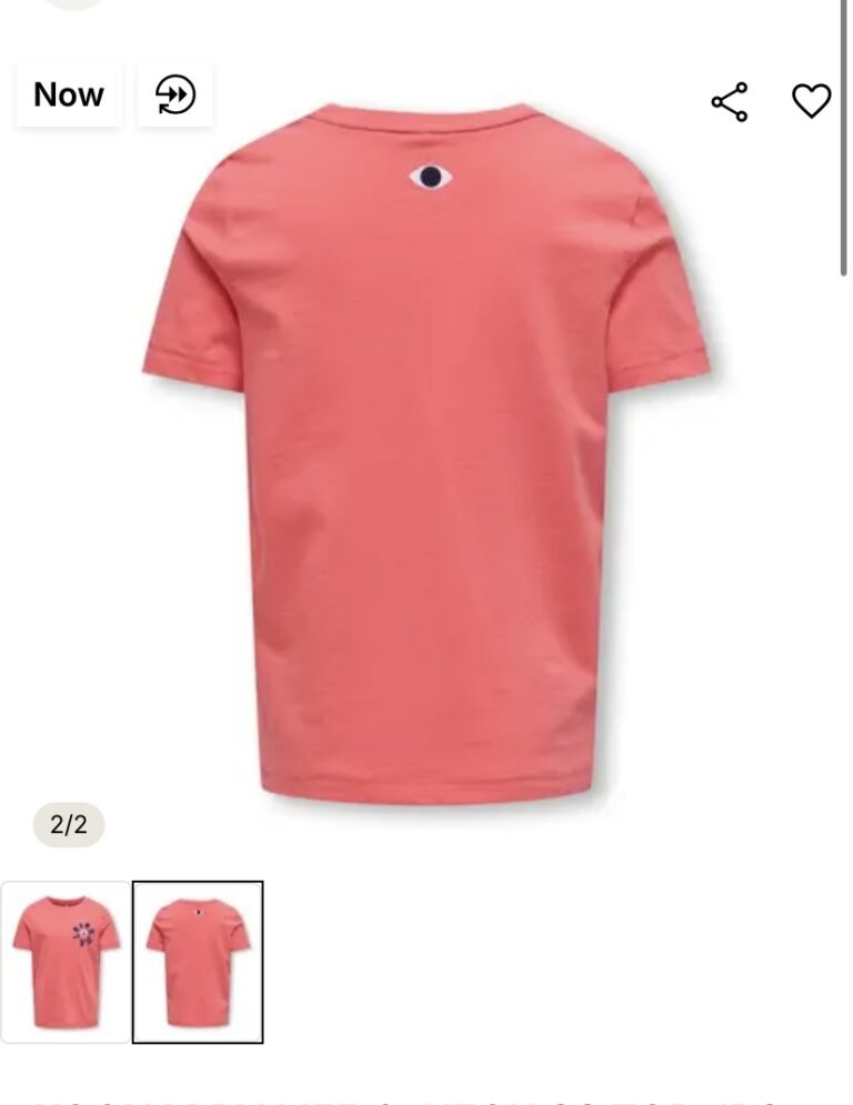 KOGHAPPY LIFE O-NECK SS TOP JRS - Afbeelding 2