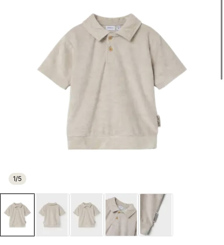 NMMFREDE NREG TERRY SS POLO BOX - Afbeelding 2