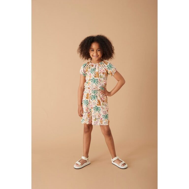 Jumpsuit kort AOP - Samba Shake