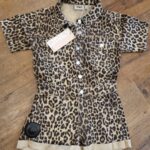 KOGNAOMI-CASTEL WASH AOP PLAYSUIT C