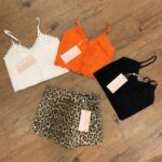 KOGNAOMI WASHED AOP SKORTS CS PNT