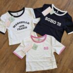 KOGNINA LIFE S/S CONTRAST TOP CS JR