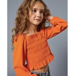 KOGHELENE PUFF SLEEVE TOP WVN