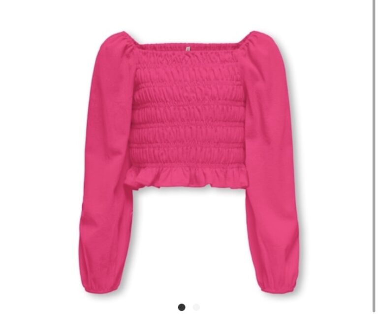 KOGHELENE PUFF SLEEVE TOP WVN - Afbeelding 3