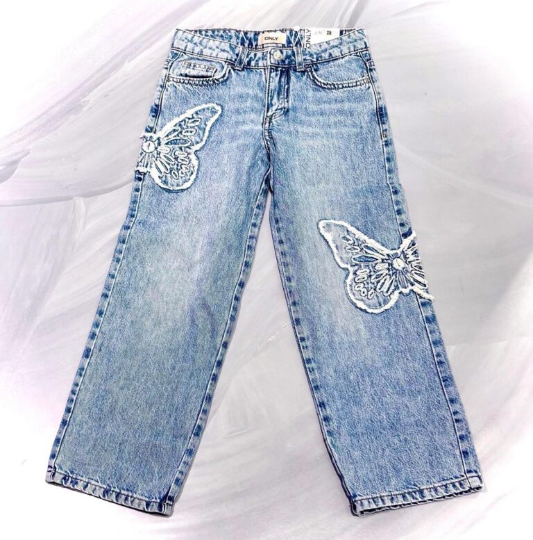 KOGJENNA BUTTERFLY WIDE JEANS DNM A