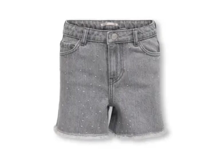 KOGPACY RHINESTONE DNM SHORTS AZG