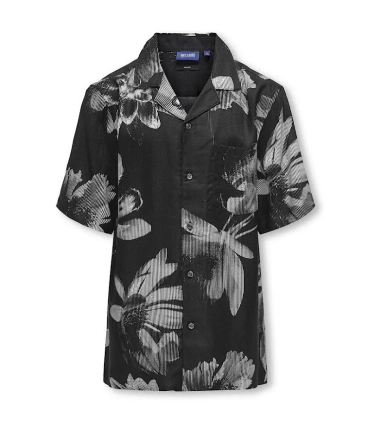 OSJROCKET REG SS RESORT AOP SHIRT W