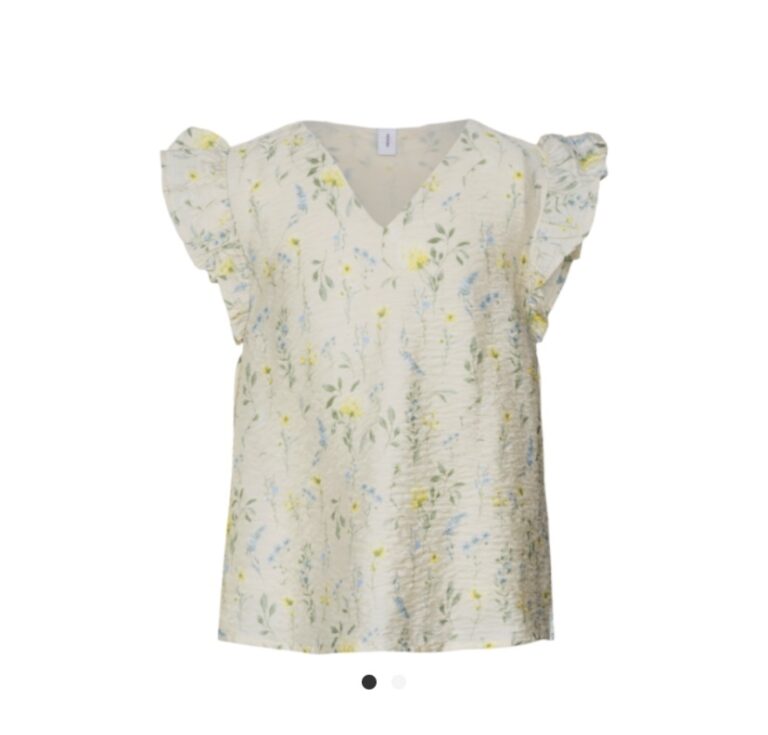 VMJOSIE SL V-NECK TOP WVN GA GIRL
