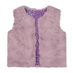 Omkeerbaar teddy gilet - Wild Soul