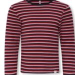 KMGAMANDA LIFE L/S STRIPED RIB TOP