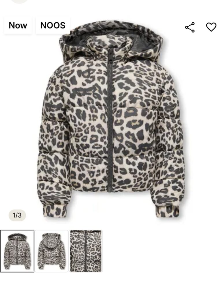 KMGDALIA SHORT PUF AOP JACKET OTW N