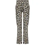 Pants wide aop leopard