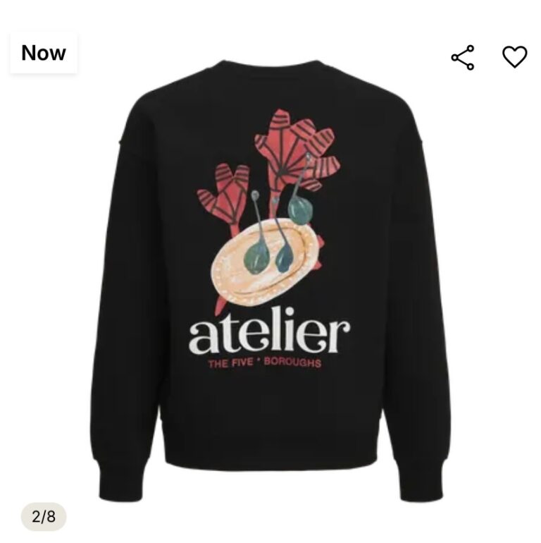 JORBROOKLYN GRAPHIC SWEAT CREW NEC - Afbeelding 2