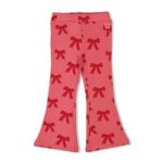 Flared broek AOP - Queen Of Hearts