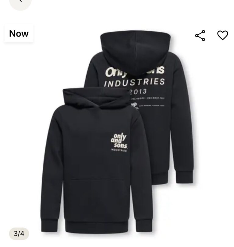 OSJHUDSON LS REG HOODIE SWT - Afbeelding 2