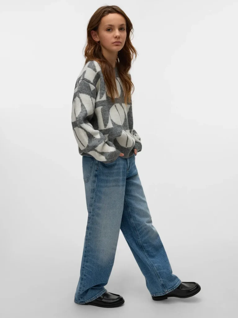 VMLOVE LS O-NECK PULLOVER GIRL