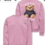 KOGBILA L/S OVZ PRINT O-NECK SWT NO