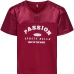 KOGLULUP S/S V-NECK SPORTY TOP JRS