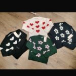 KOGNAJA L/S FLOWER PULLOVER KNT