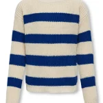 KOGSIF LS STRIPED PULLOVER KNT