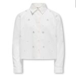 KOGCLARA LIFE SHORT EMB SHIRT WVN