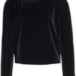 KOGEZRI L/S RUSH VELVET LS TOP PNT