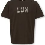 KOGKATE LIFE SS O-NECK PEARL TOP JR