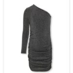 KOGQUEEN ONESHOULD GLITTER DRESS BF