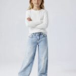NKFROSE WIDE EMB JEANS 2010-FR NOOS