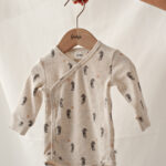 wikkelromper rib AOP Sea Sweeties