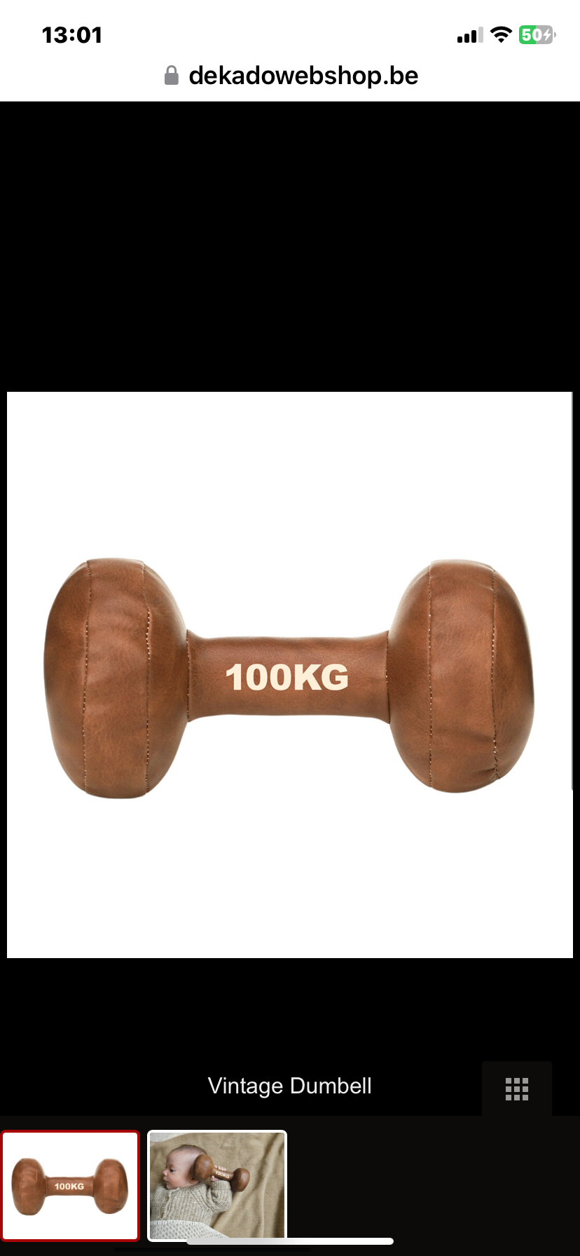 vintage dumbbell