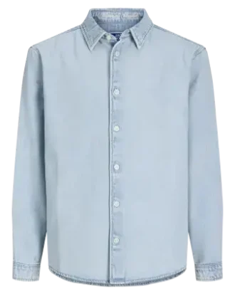 JORNORREBRO DENIM SHIRT LS JNR