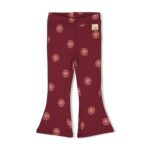 Flared broek AOP - Salsa Sunset