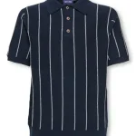 OSJSAIM REG 12 STRIPE SS POLO KNT