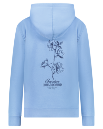 Kids SMYTE Hood SW Grey Blue