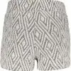 short jacquard