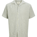JJECOBA STRIPE RESORT SHIRT SS SN J