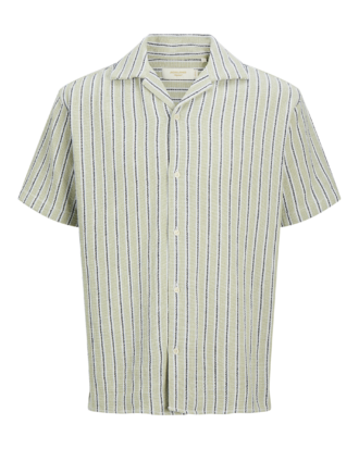JJECOBA STRIPE RESORT SHIRT SS SN J