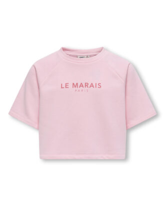 KOGCORA S/S PRINT O-NECK UB CS SWT