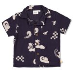 Blouse mousseline AOP - Lagoon Lege