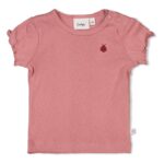 T-shirt ajour rib - Ladybug