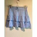 blue skirt