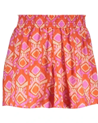 short wide all over print